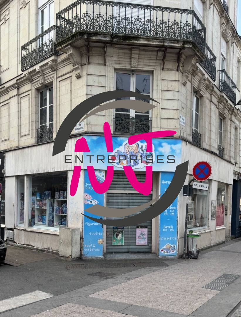 Fonds de commerce en centre ville d'Angers dans un local de 76m²