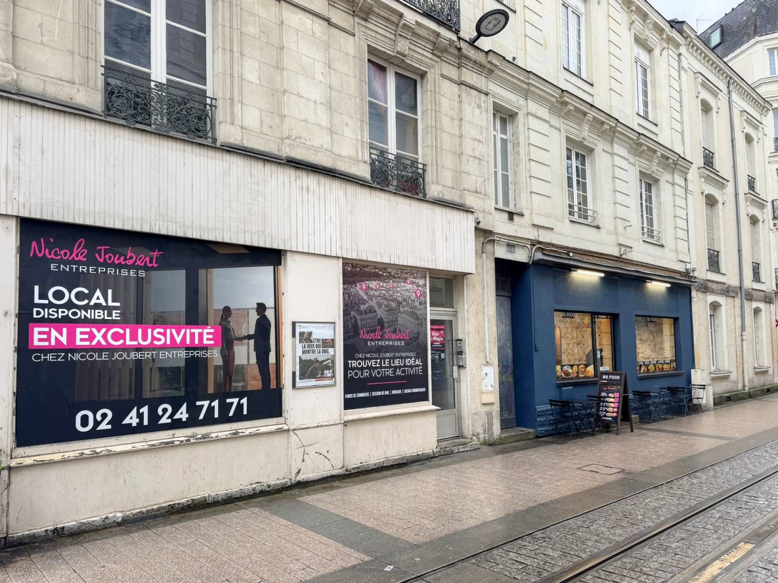 Cession de droit au bail en centre ville d'Angers dans un local de 76m²